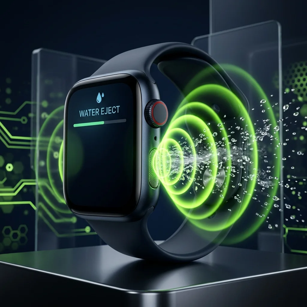 Apple Watch water eject using Water Lock