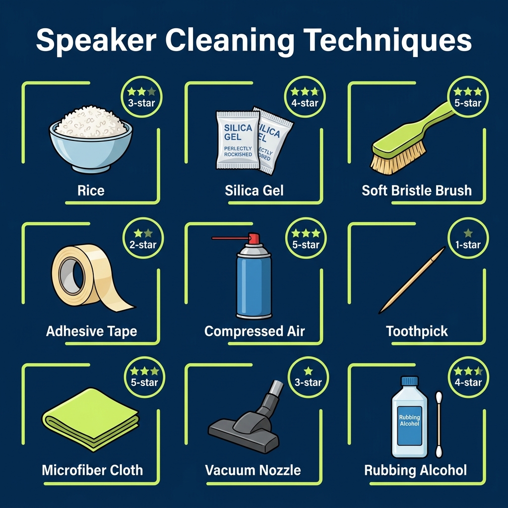 Fix My Speaker - Cleaning Techniques