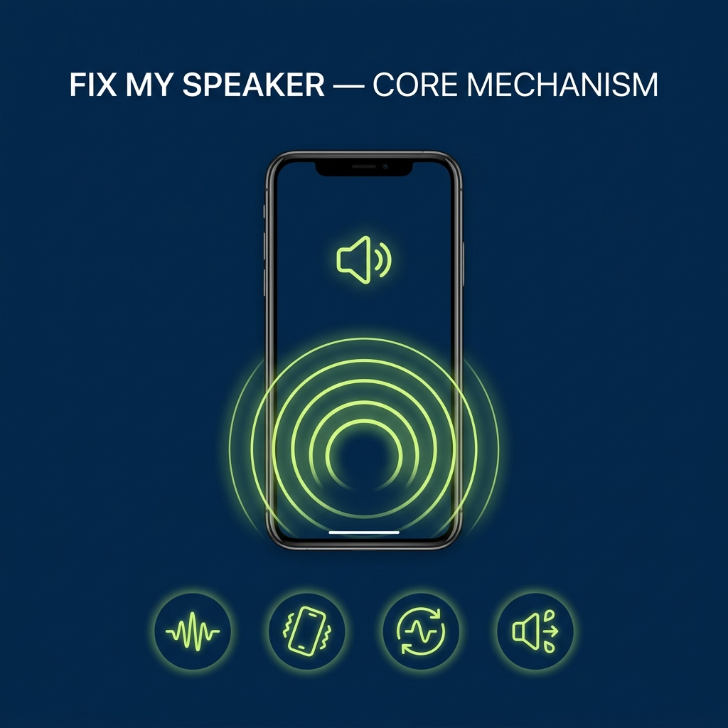 Fix My Speaker - Core Mechanism