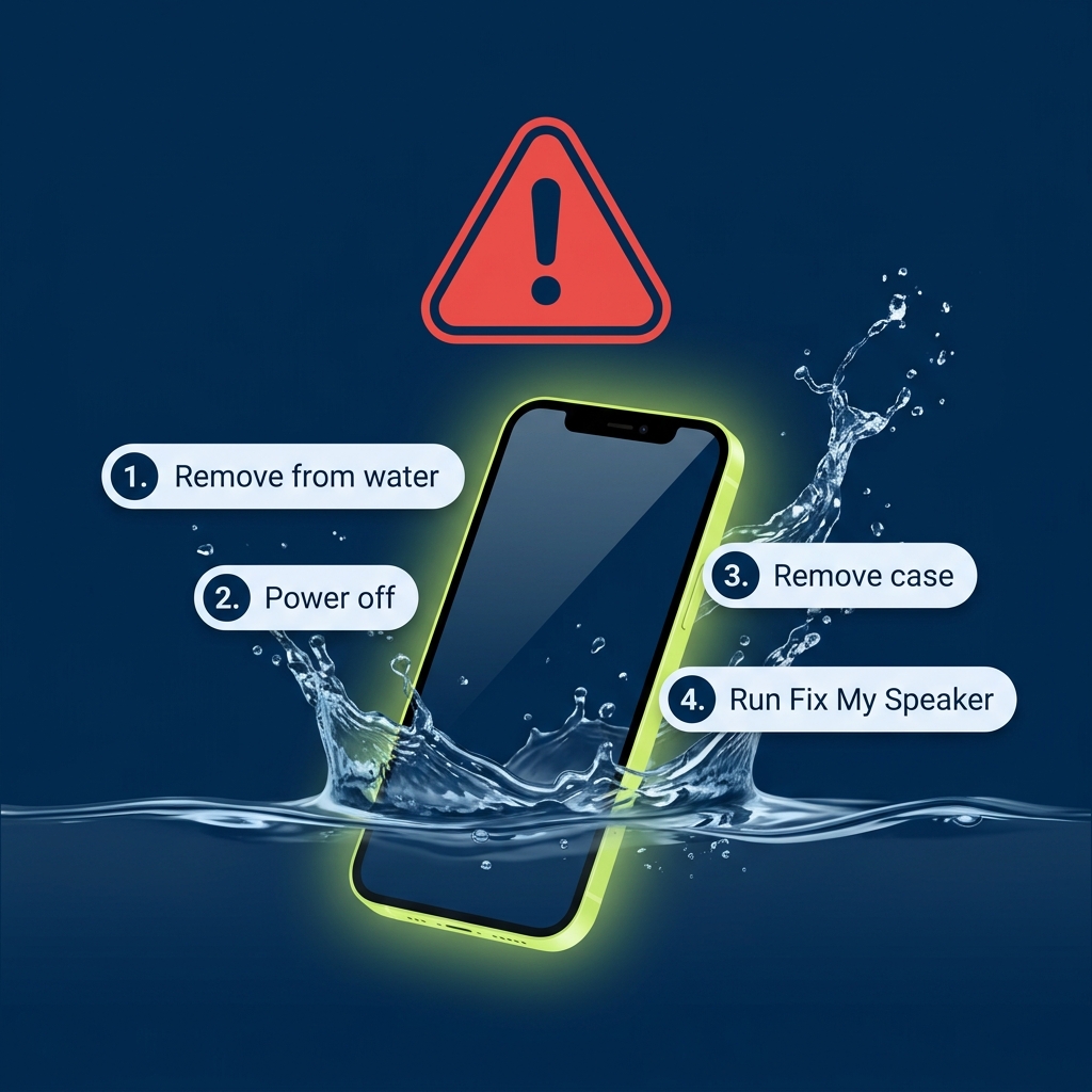 Fix My Speaker - Phone Water Emergency